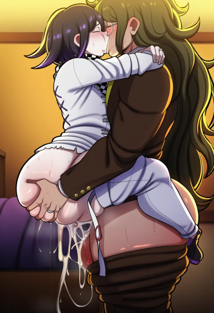 Kokichi and Gonta have sex