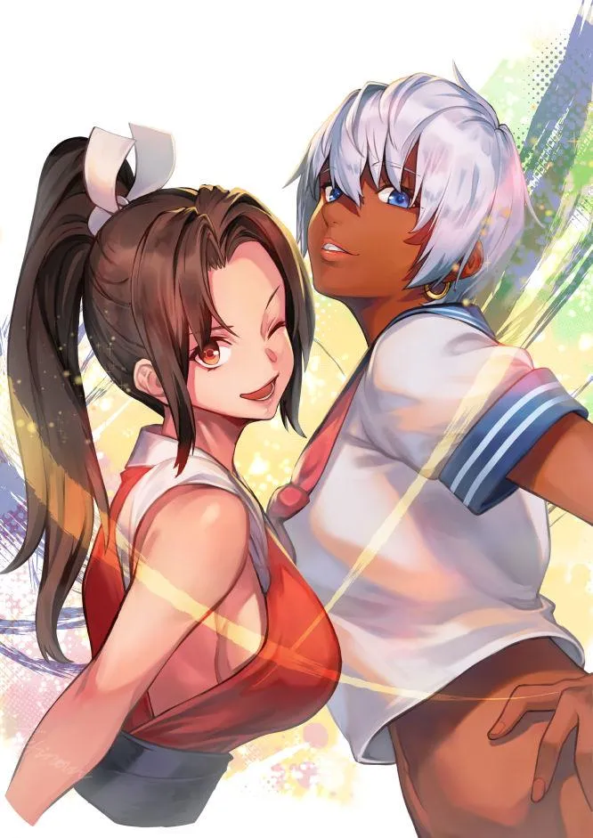 Mai and Elena (Hinoru Saikusa)