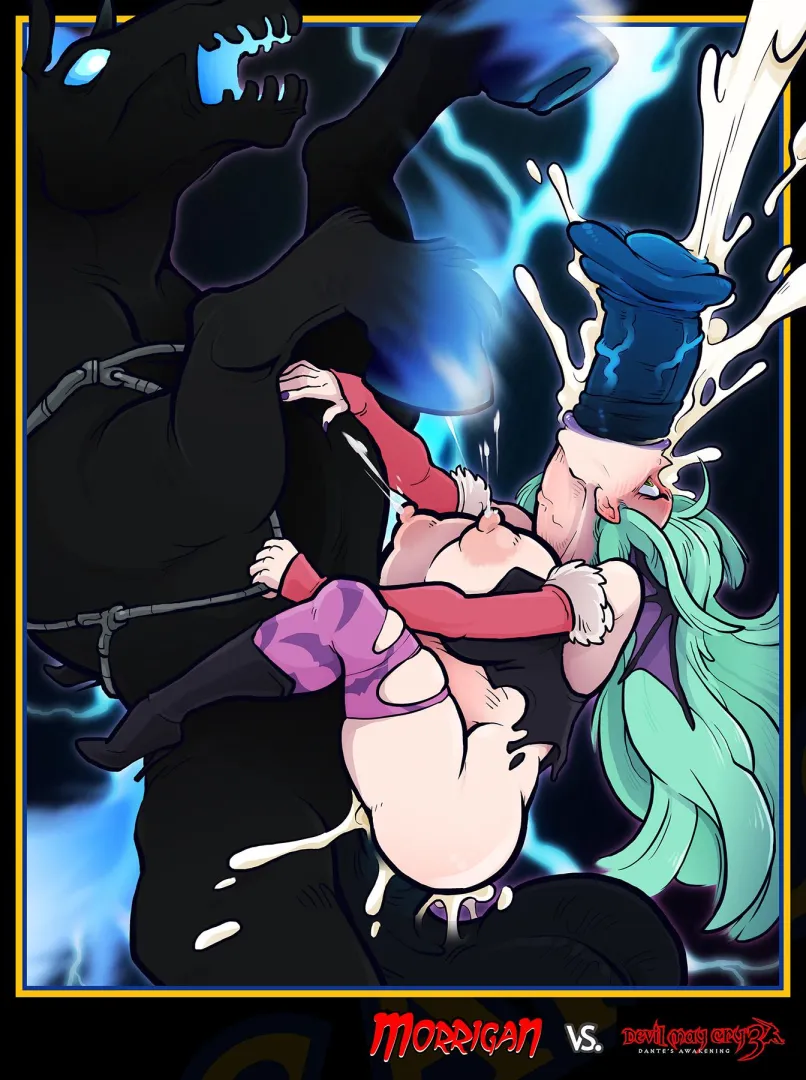 Maybe Morrigan doesn't have a new game, but at least she still has porn...(Sparrow)[Darkstalkers X Devil May Cry]
