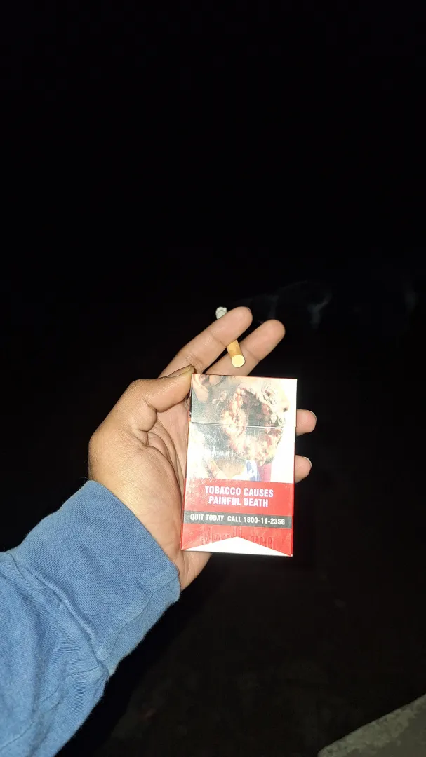 Me and my cigarettes against this whole world