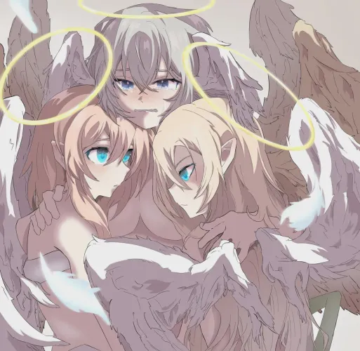 Nice to meet you, Micaela... Lucifina. I'm Eden... Your Older Sister