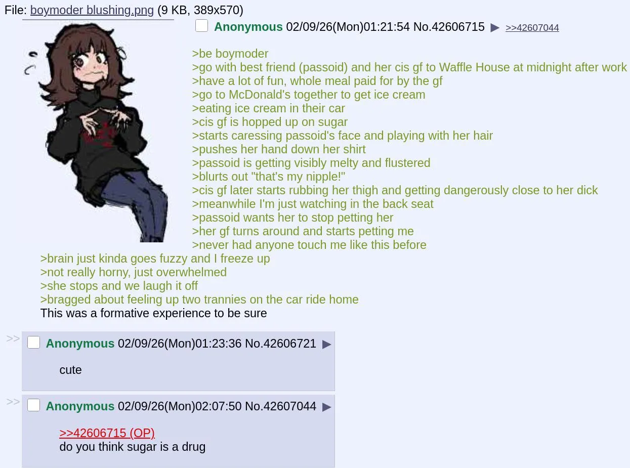 Nona's friend has a little sugar and gets a little WILD maybe even a little CRAZY