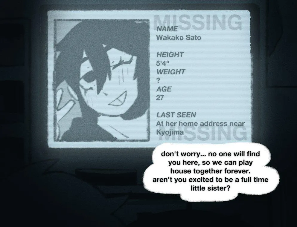 Oh to be kidnapped and made to play little sister