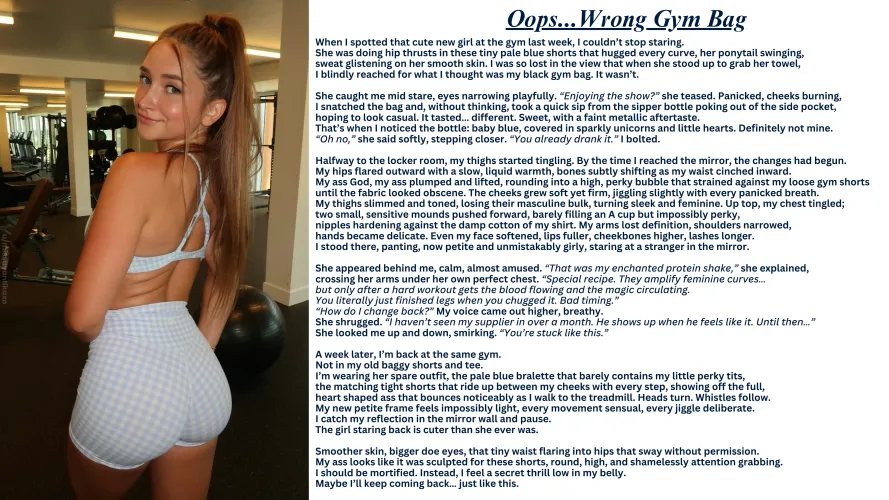 Oops... Wrong Gym Bag