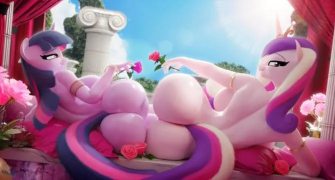 Philia and Eros (hooves-art)