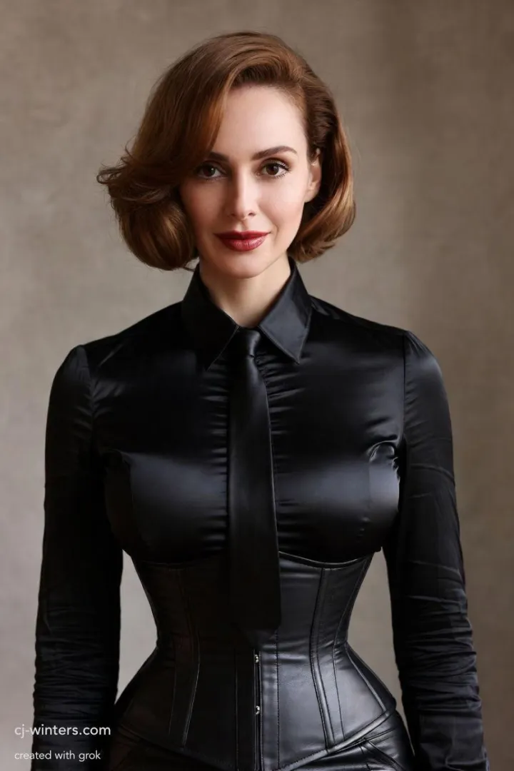 Portrait of a classic Maitresse