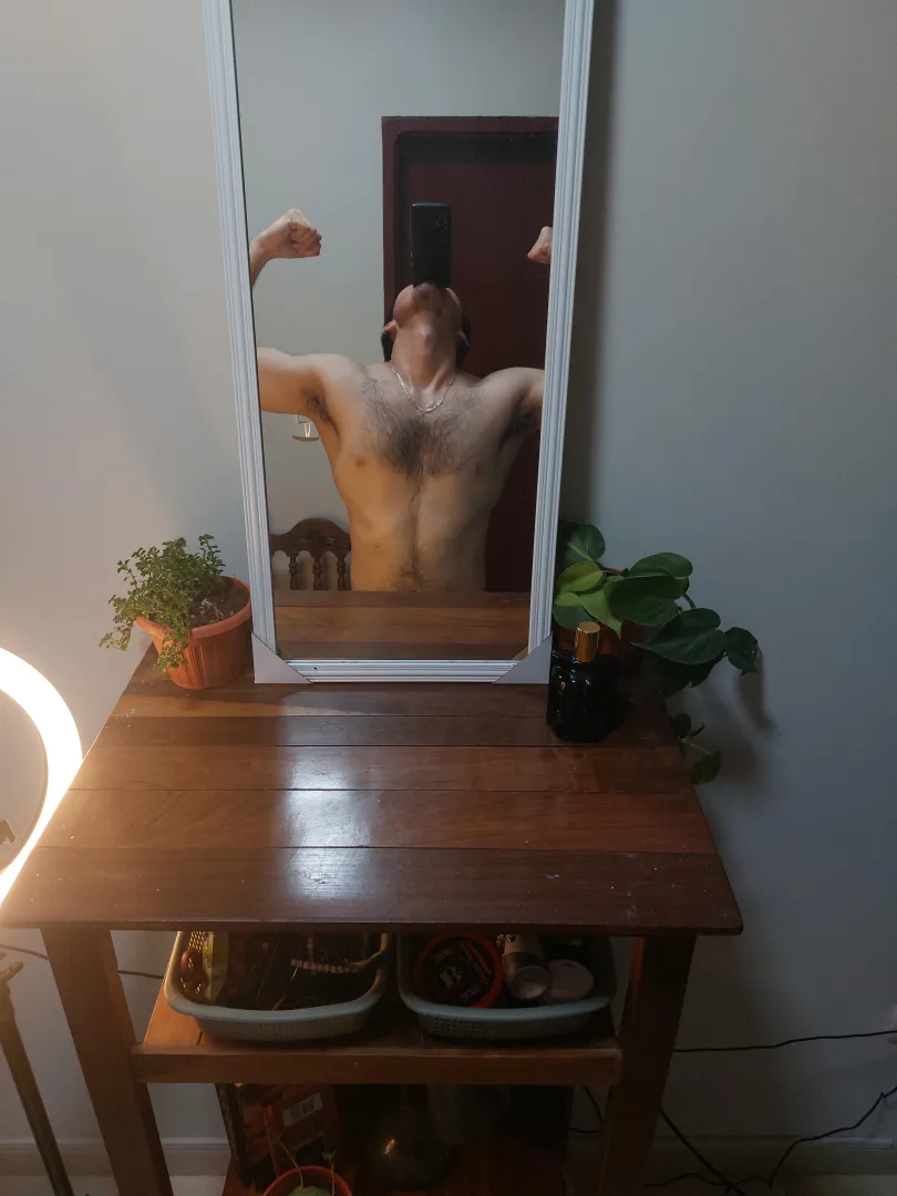 Pumped after my work out today