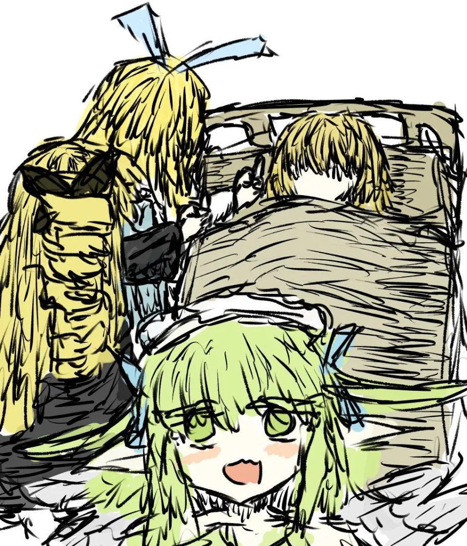 Red has some annoying visitors