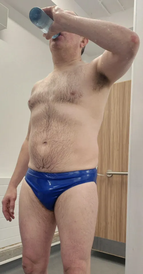 Rehydrating after a swim