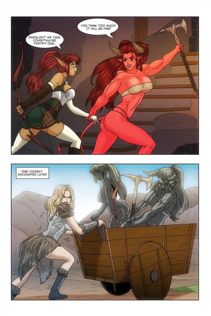 Should've planned better. Art by tyvadi.