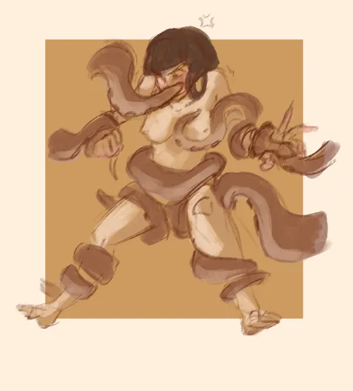 Someone drew me having some fun... ×~×