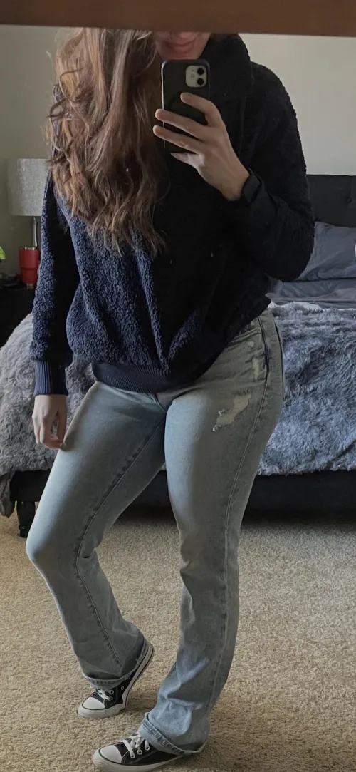 Sometimes you just need chucks and jeans