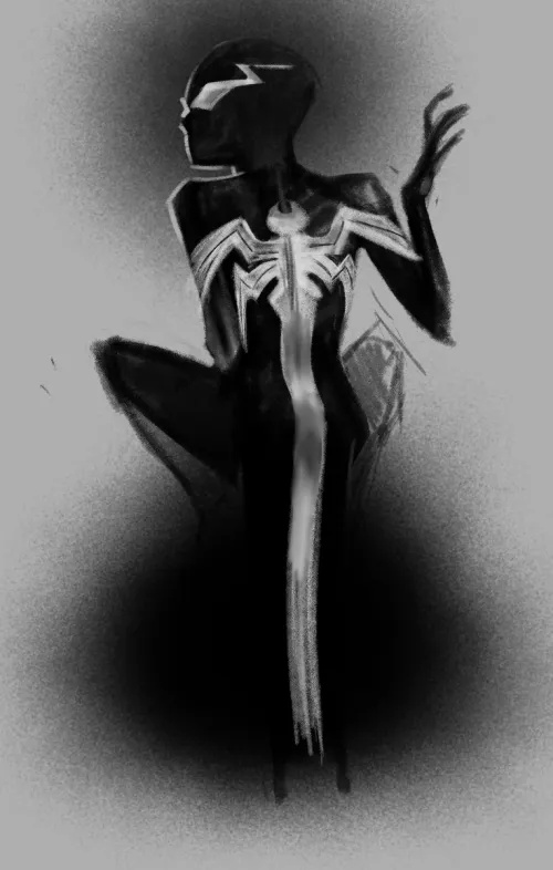 Spidergirl sketch by Serephiel