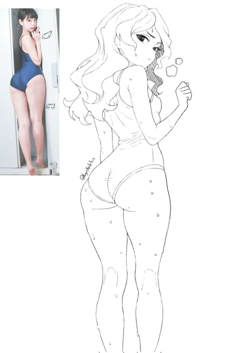 Swimsuit Diana (Augusketchs)