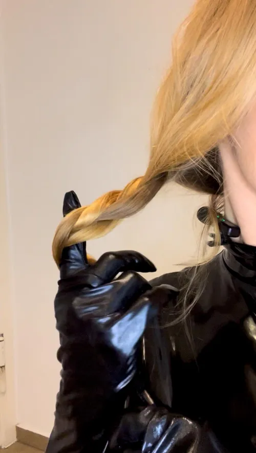 Today the left side was braided…