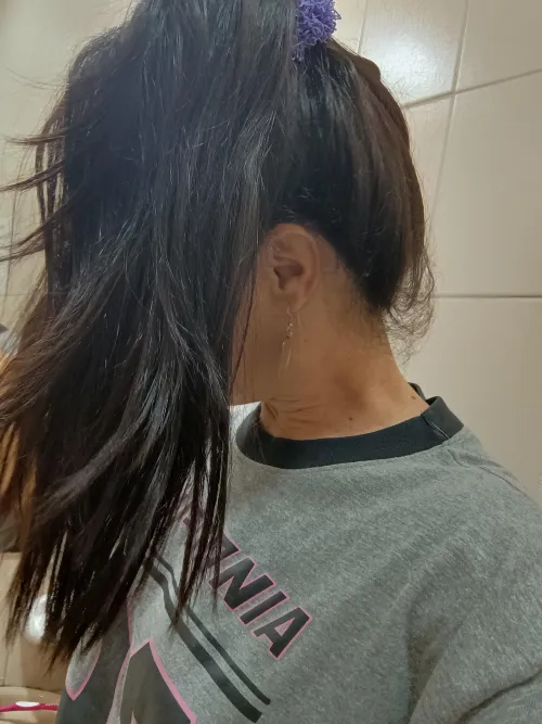 Variety of colors in my hair