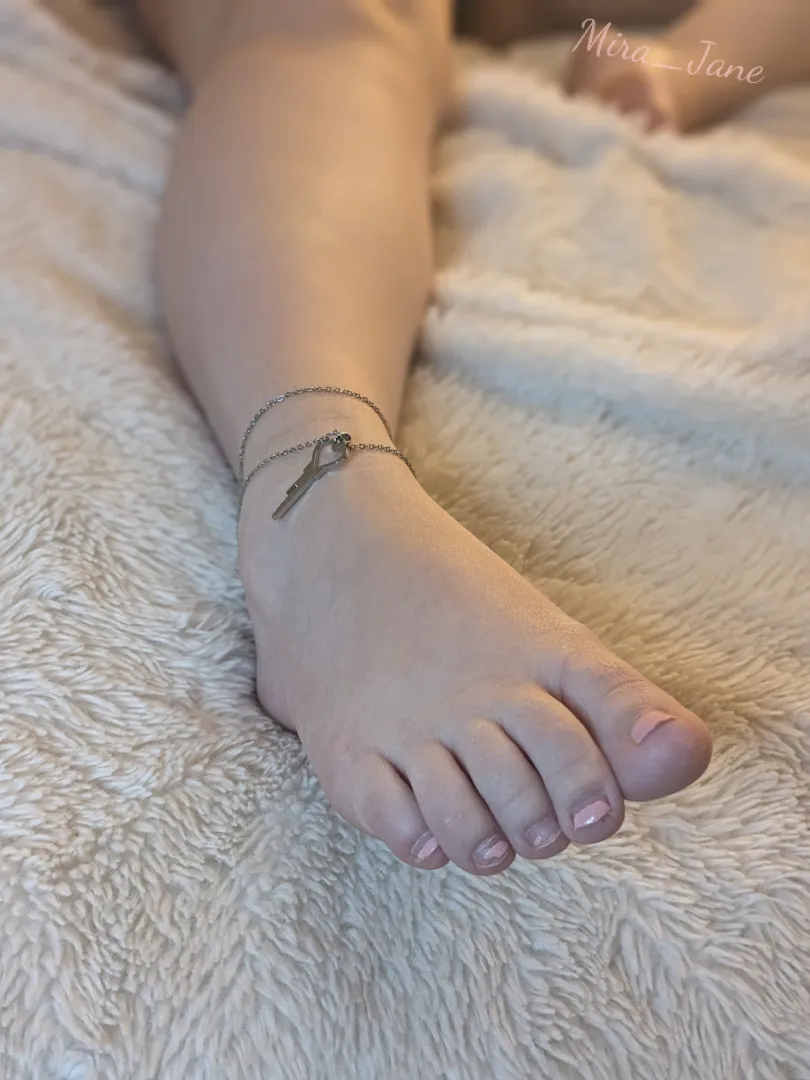 When I walk you'll hear the slight jingling of your key with every step 