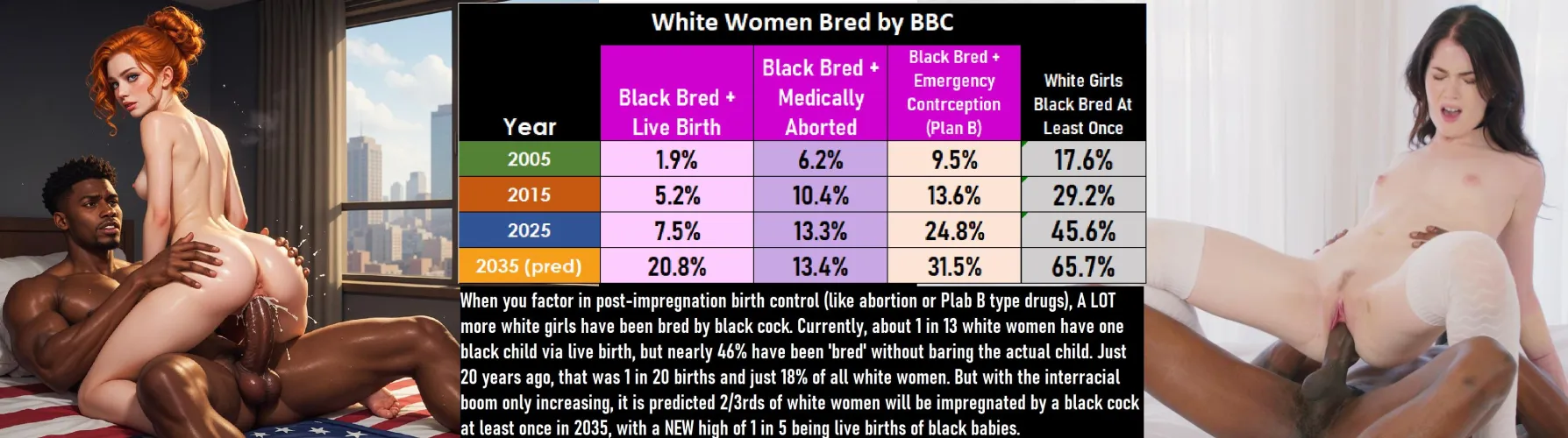 Black Breeding is MORE Than Just White Girls with Black Babies