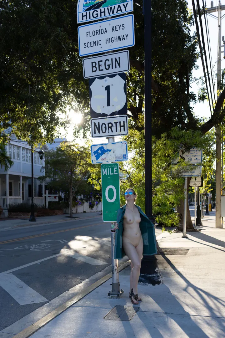 Having a bit of fun on our last trip