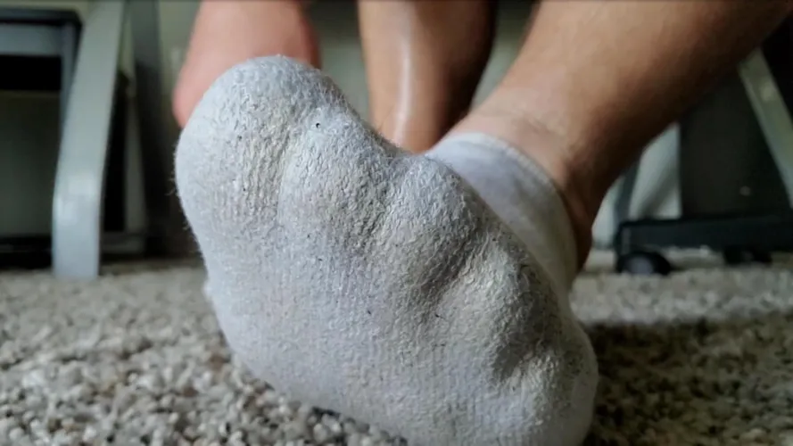 My socks were so hot and sticky