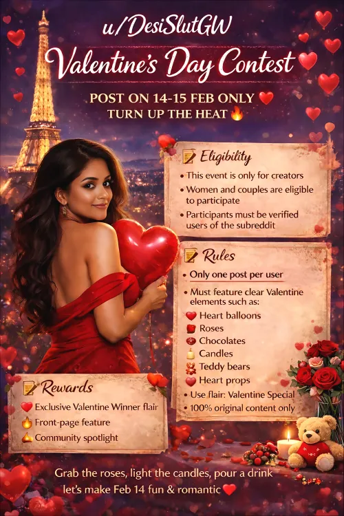  Valentine’s Day Contest Feb 14-15 Only!