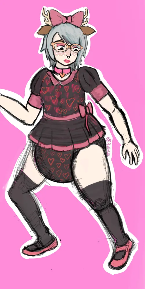 ♡•Going out on Valentine's•♡ 〔SKETCH〕「OC」