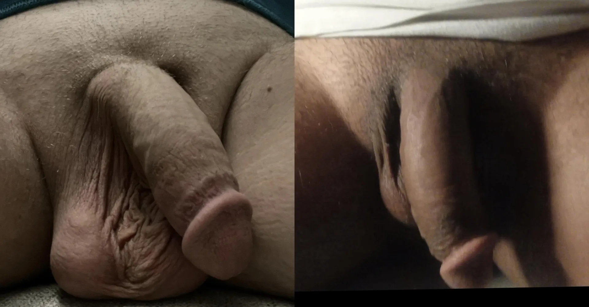 His balls are so much bigger