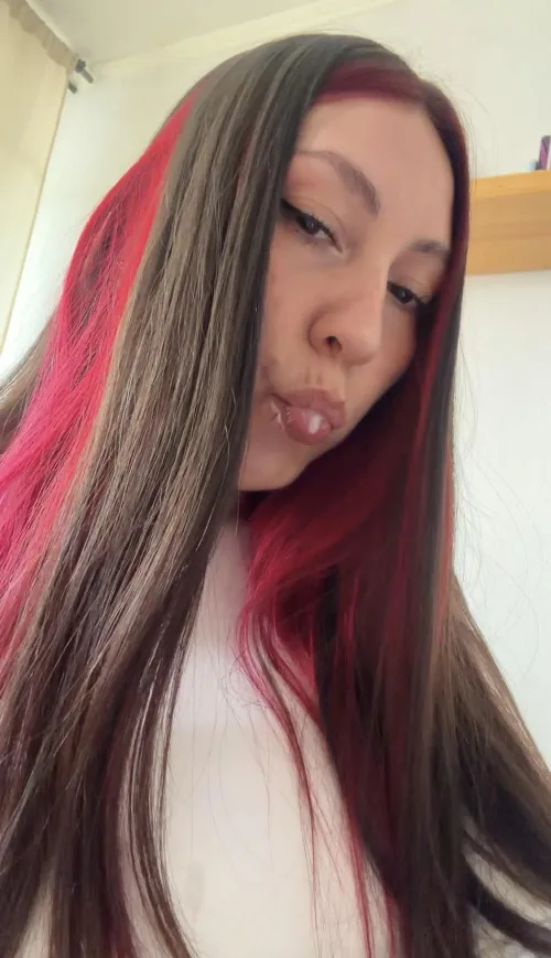 I just start to secrete saliva and you’re already on your knees with your mouth open begging me to spit on you (??)