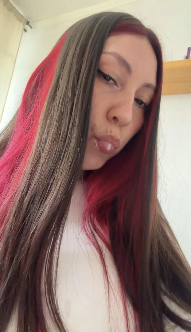 I just start to secrete saliva and you’re already on your knees with your mouth open begging me to spit on you (??)