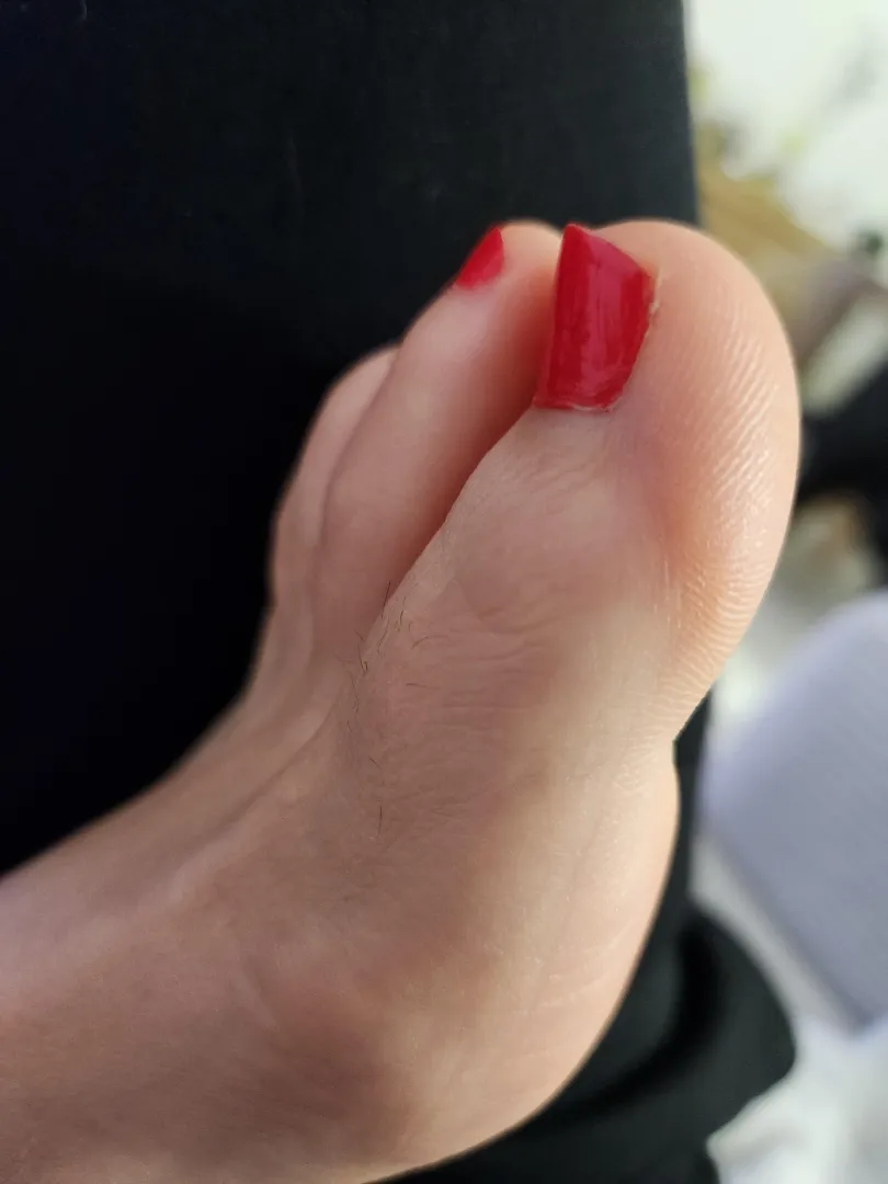 Mes petits orteils pour ma première contribution 