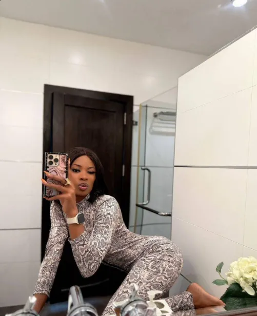 One thing about me is that I never wear panties under a dress!