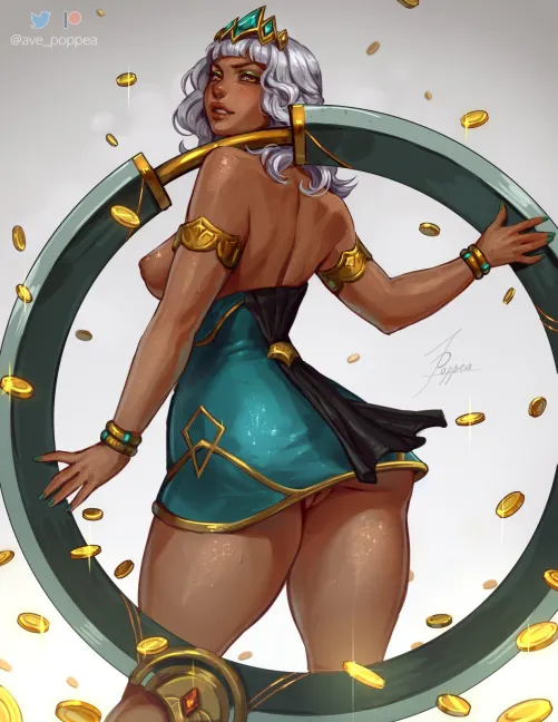 Seductive Qiyana (Ave Poppea)