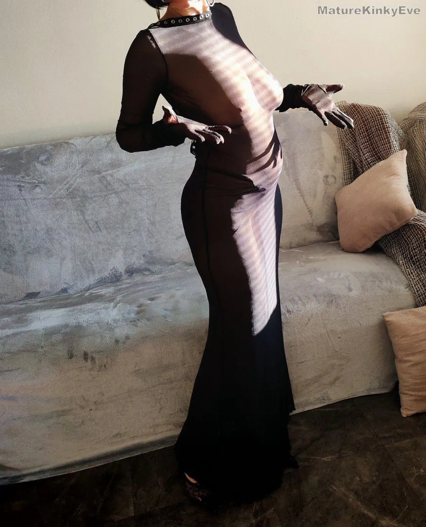 Sheer gloves to match sheer dresses in color