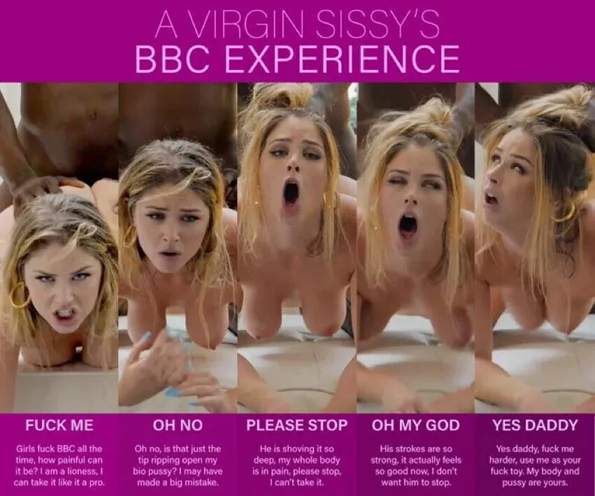 Stages of becoming a sissy