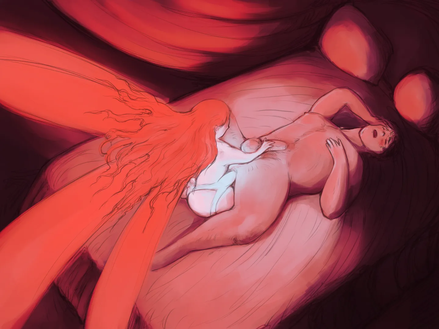 Visited by the faery by InkNymph