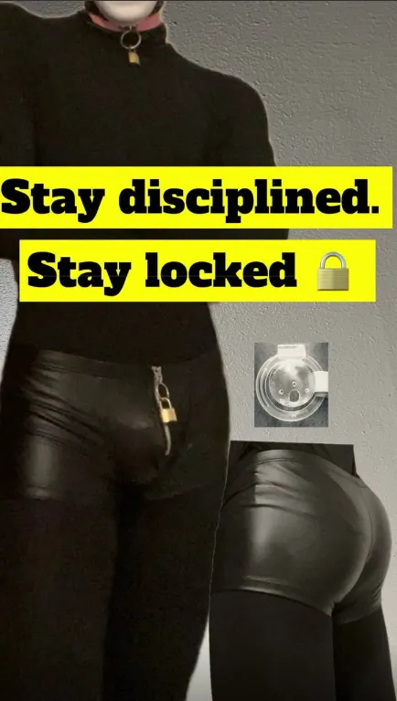 34. Chastity sub. ⬇️