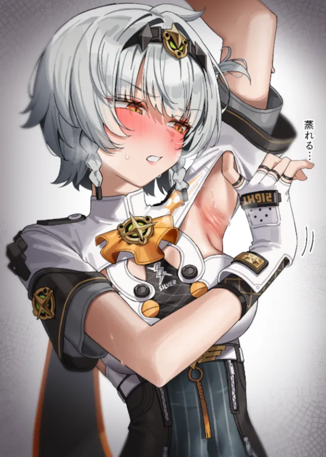 Anby's a bit irritated (green TEA) [Zenless Zone Zero]