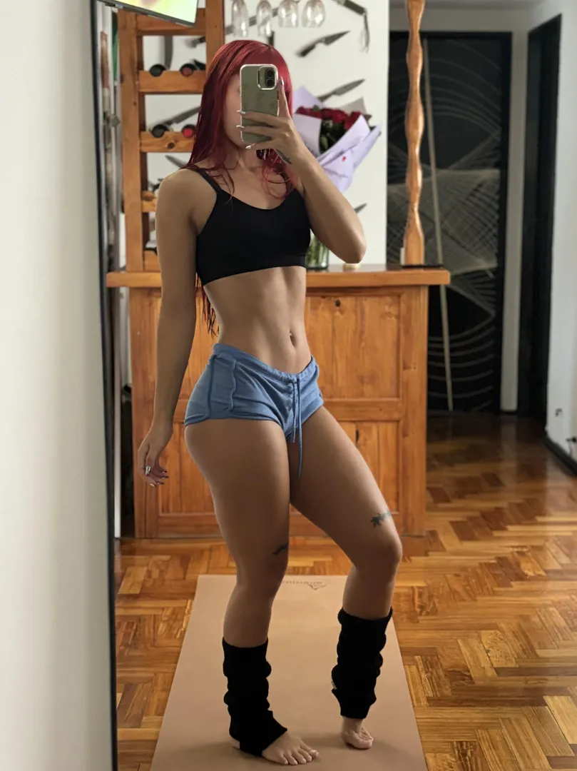 Caught me after my workout