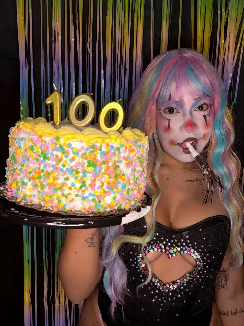 Celebrated getting my first 100 subs in under 5 days!