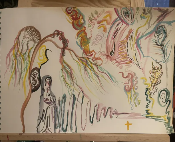 Did a bit of acid art 