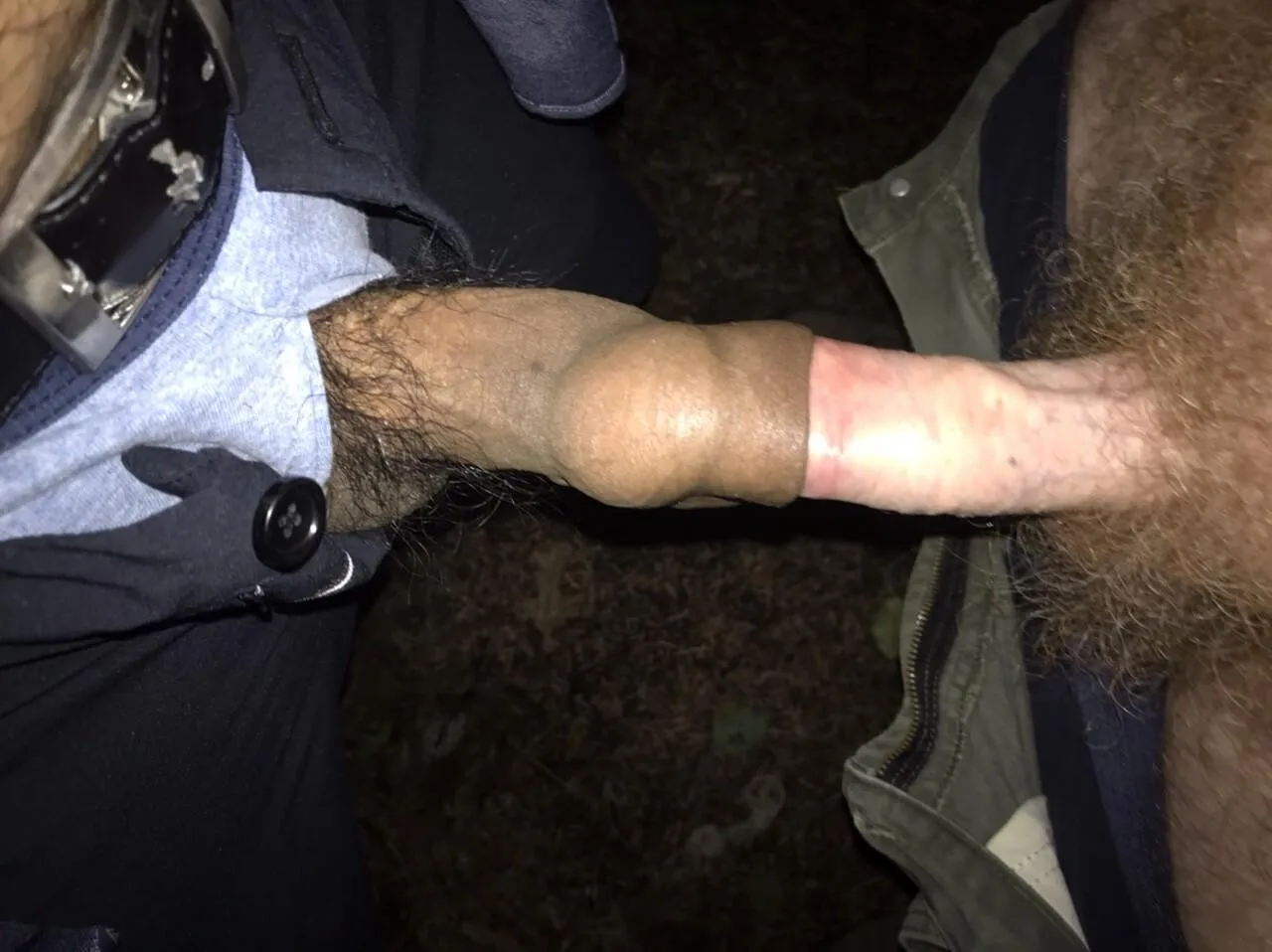 Docking at mid night…