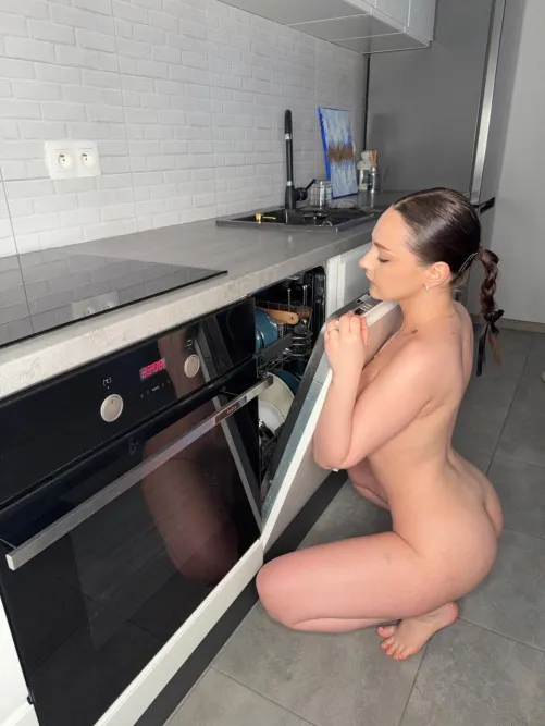 Doing household chores