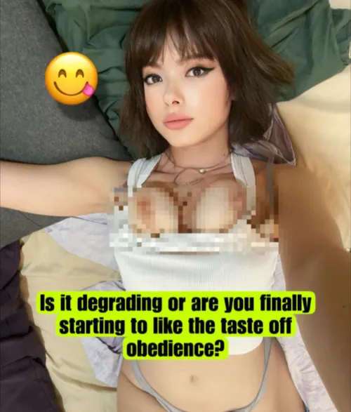 It tastes like obedience [oc]