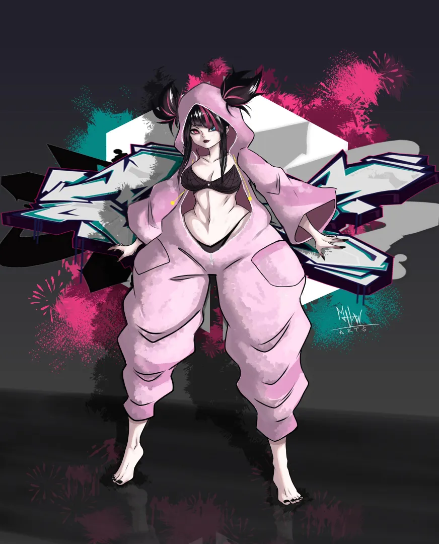 Juri Pijama art made by Me (MTTW.Arts)
