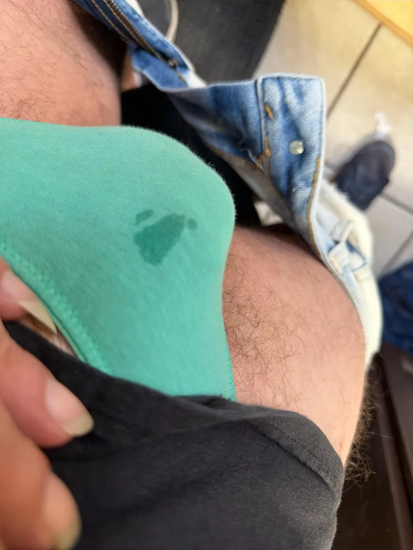 Just a little dribble.