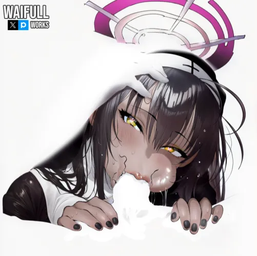 karin negative space trend (WaifullWorks)