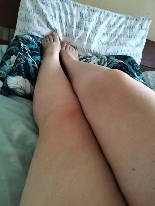 Lazy Sunday legs
