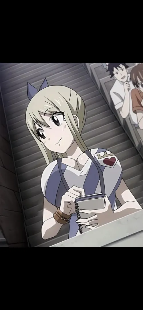 Lucy Heartfilia and her really big tiddies