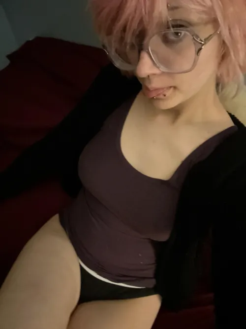 my thighs are so big you can barely see my panties