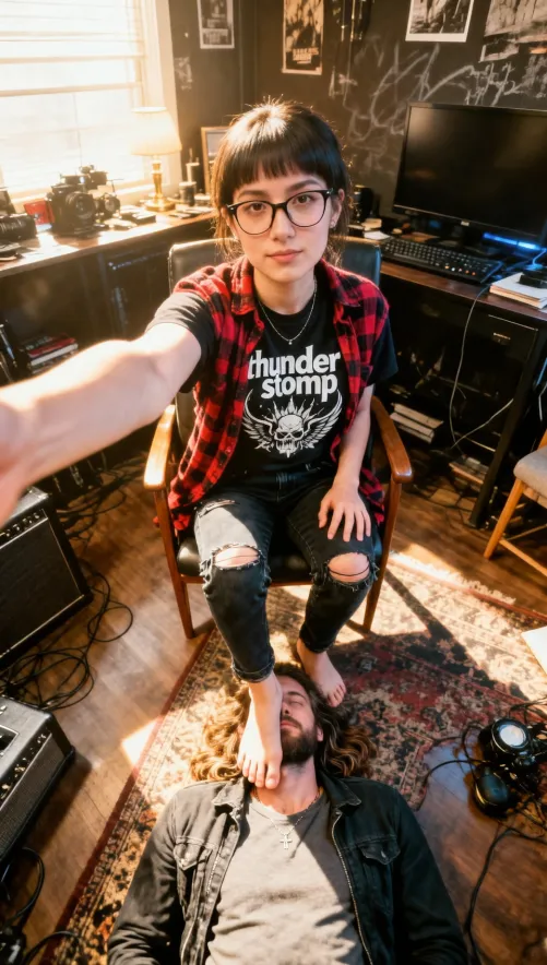 Nadine from the fairykinkdom will smother you for 24 hours